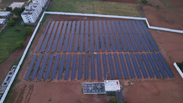 Sunworks Solar EPC Ground Mount Project - Siva swathi spinning mills